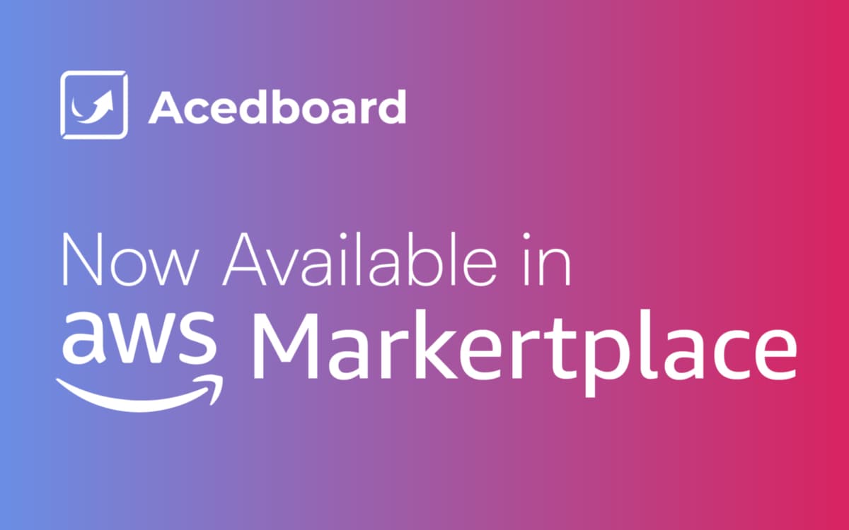Acedboard debuts on AWS Marketplace, accelerating Enterprise adoption Image
